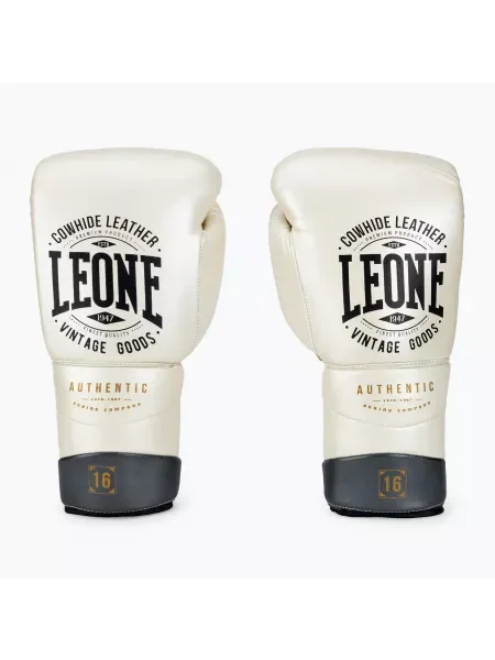 Боксови ръкавици LEONE Authentic 2 бели