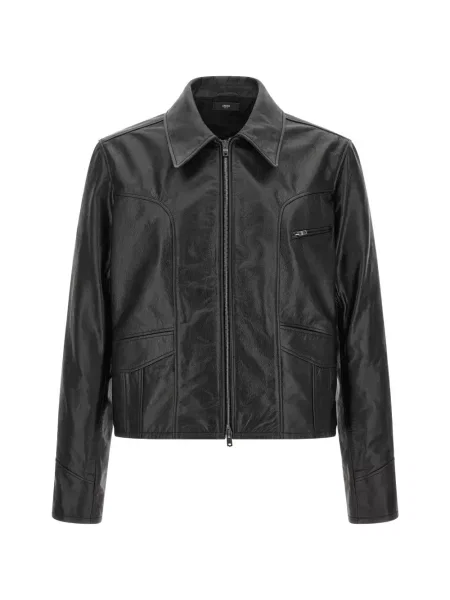 Geanta de piele Amiri negru