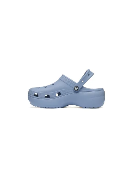 Klasické tenisky Crocs na platforme modrá