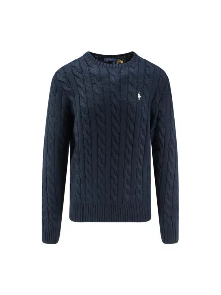 Polo Ralph Lauren Sweter Granatowy niebieski
