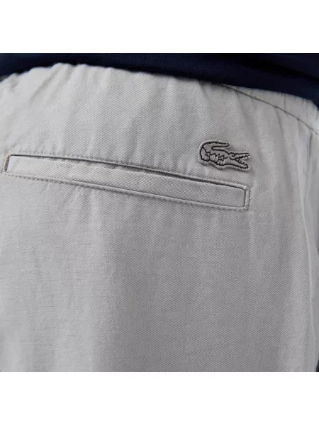 Lacoste Spodnie Lacoste szare