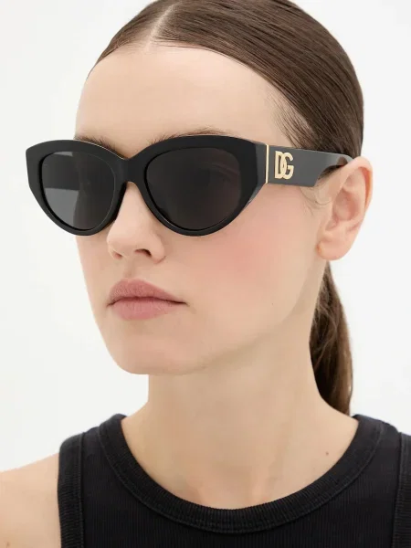 Слънчеви очила Dolce & Gabbana черно