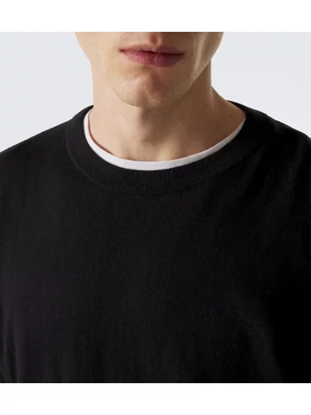 Tricou Lisa Yang din cașmir negru
