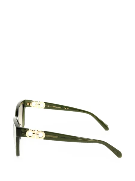 Ochelari de soare Ferragamo Eyewear verde