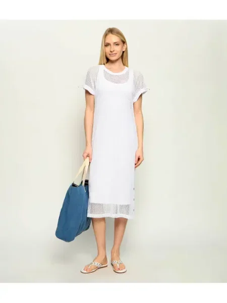 Marc Cain Rochie + jupă alb