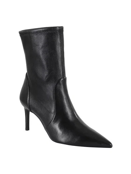 Botki Stuart Weitzman skórzane czarne
