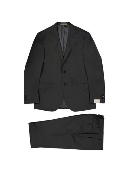 Costum Corneliani de lână melange gri