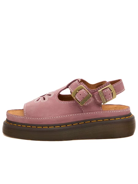 Sandały Dr. Martens różowe