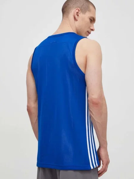 Tričko adidas Performance modré