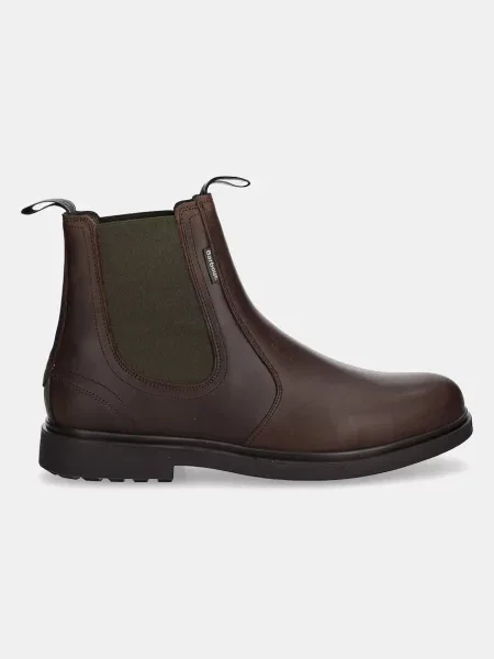 Шкіряні черевики Barbour Hale коричневий