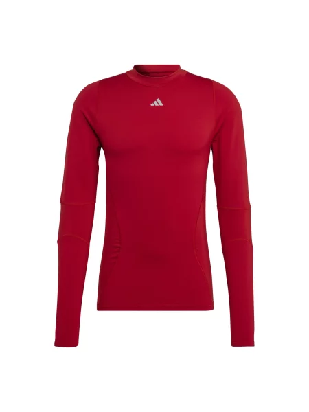 Koszulka adidas Techfit COLD.RDY Long Sleeve czerwona