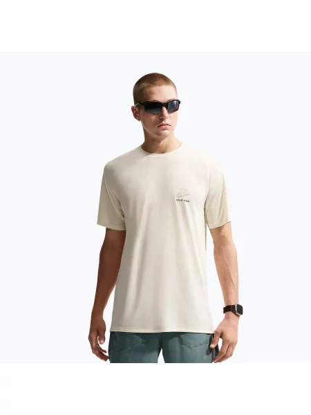 Tricou de alergare pentru bărbați Nike Stride Dri-Fit ADV coconut milk
