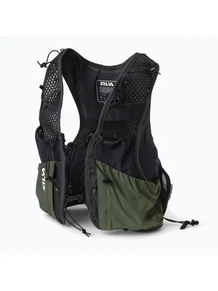 Silva Strive 5L Жилетка за бягане зелена