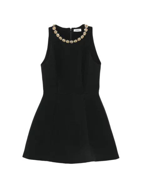 Rochie mini Sandro fără mâneci negru