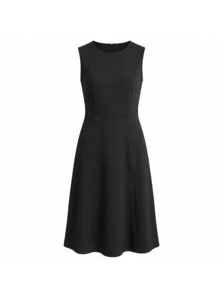 Sukienka Dolce And Gabbana bez rękawów czarna
