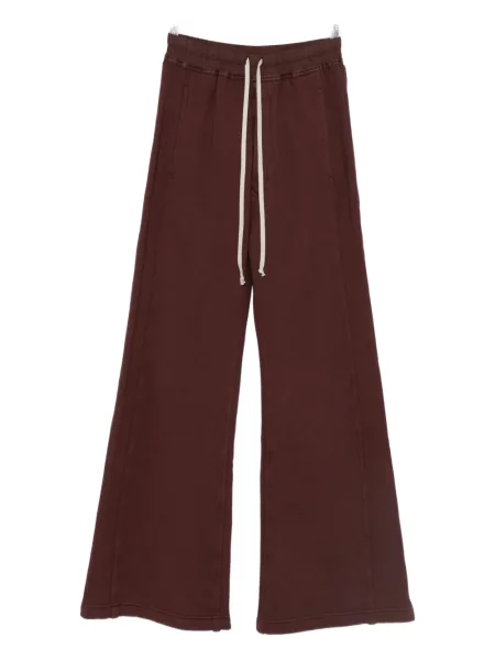 Pantaloni Rick Owens Drkshdw roșu