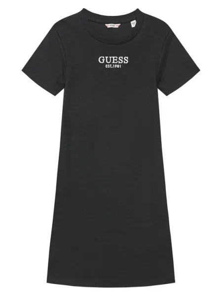 Guess Φόρεμα καθημερινό μαύρο