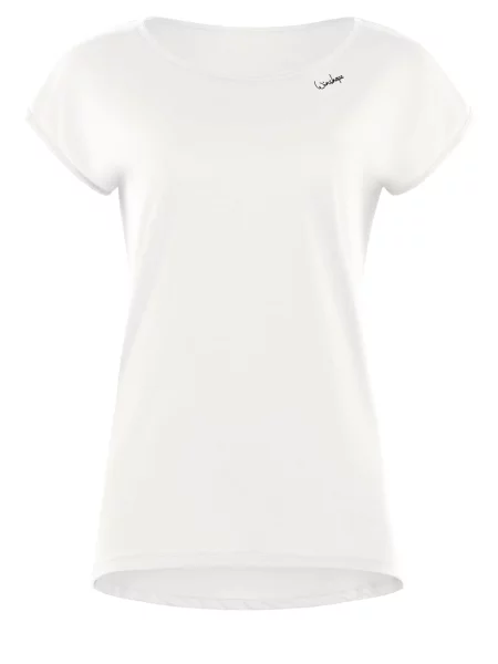 Winshape Tricou funcțional negru / natural alb