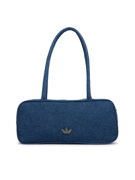 Τσάντα adidas Adicolor Elongated Airliner Denim Bag Light Denim Universal μπλε