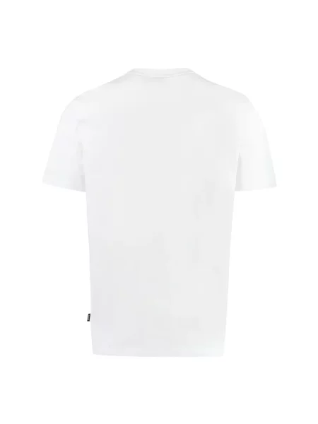 BOSS t-shirt z nadrukiem biały
