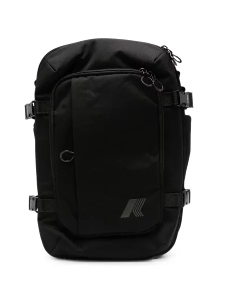 Rucsac K-way cu imagine cu bretele negru