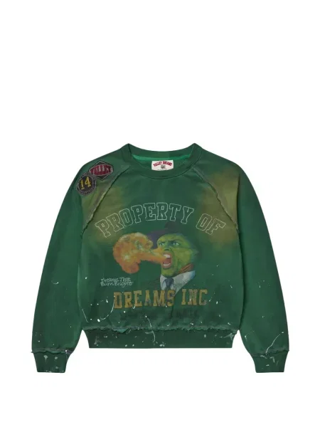 Hanorac Vale zdrențuiți verde