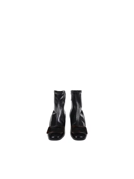Botki Roger Vivier ze stretchu czarne