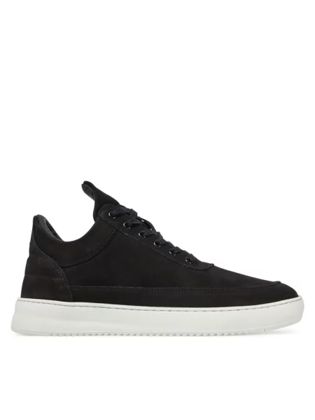 Filling Pieces sneakersy nubukowe Low Top Ripple Nubuck czarny