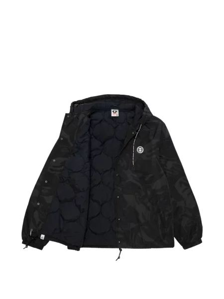 Geacă Aape By A Bathing Ape cu glugă negru