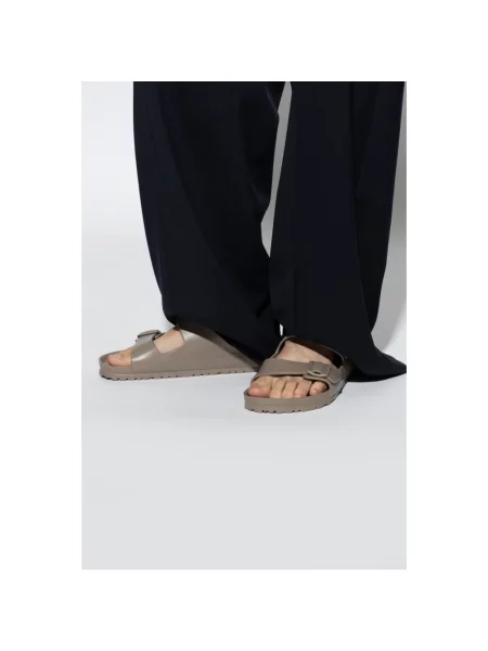 Klapki Birkenstock szare