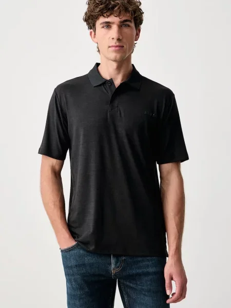 Tricou polo Guess negru