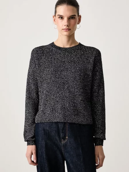HUGO Blue pulover pentru femei Slookiya_B negru