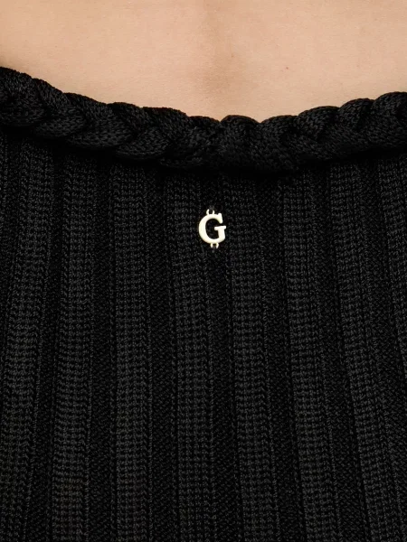 Макси платье Guess черное
