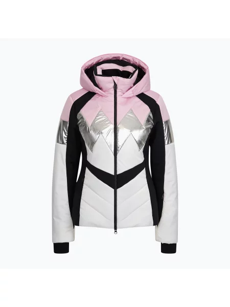 Kurtka narciarska Sportalm chalk pink biała
