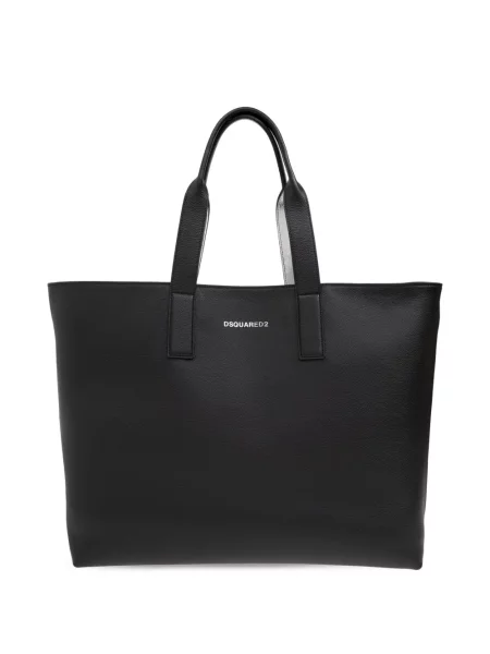 Geantă Dsquared2 din piele negru