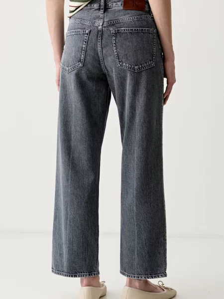 Calvin Klein Jeans jeansy straight szare