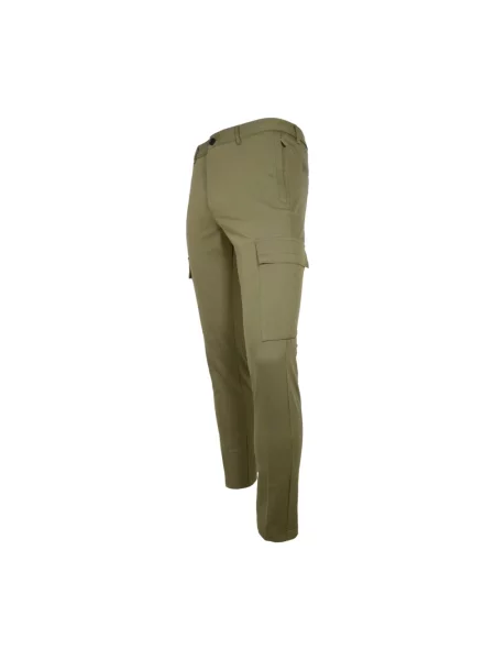 Spodnie cargo Hugo Boss zielone