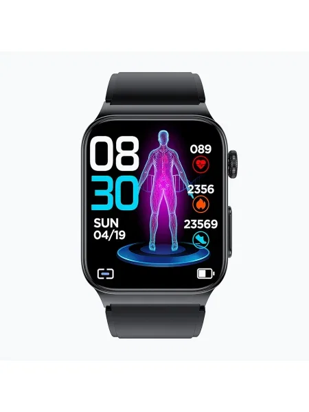 Óra Watchmark Cardio One czarny. Méret: OS fekete