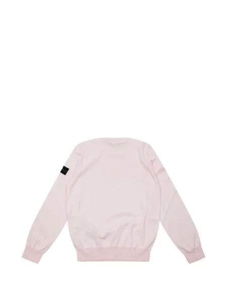 Sweter dziecięcy Stone Island różowy