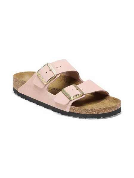 Birkenstock Arizona LEVE Light Rose Narrow Fit Kobiety Sandały Birkenstock Różowy Size: 8 brązowe