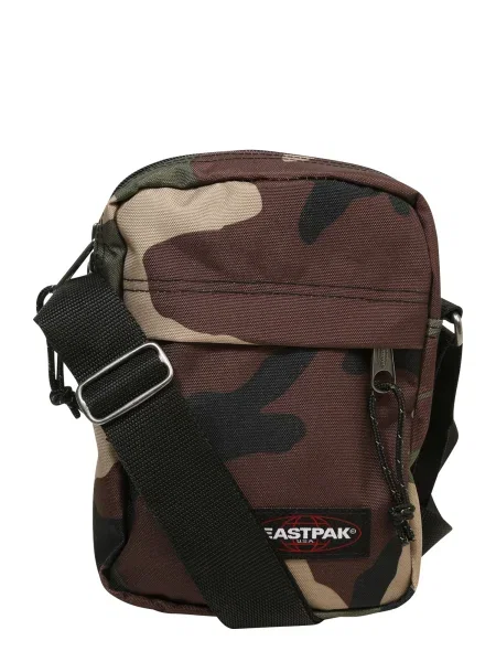 EASTPAK Geantă de umăr The One maro / verde / negru / roșu alb