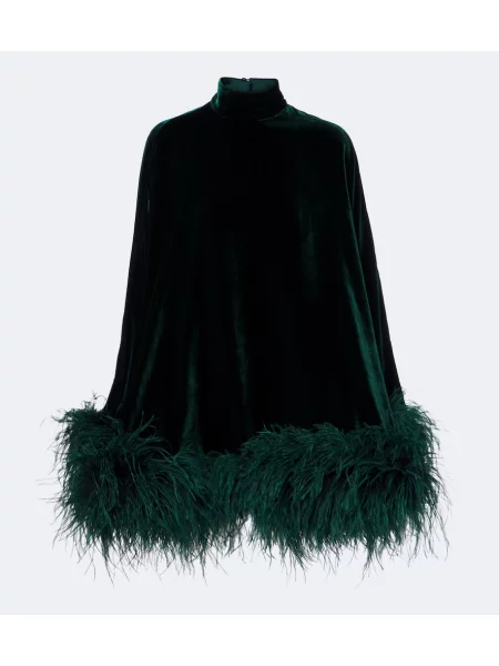 Rochie Taller Marmo de catifea verde