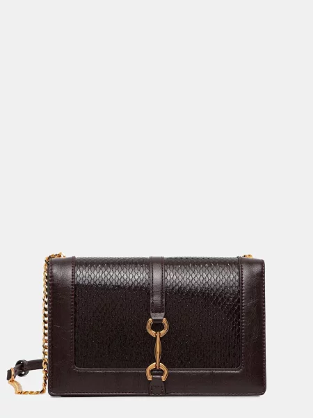 Aldo geantă crossbody pentru femei cu imitație de piele KRISTENA maro