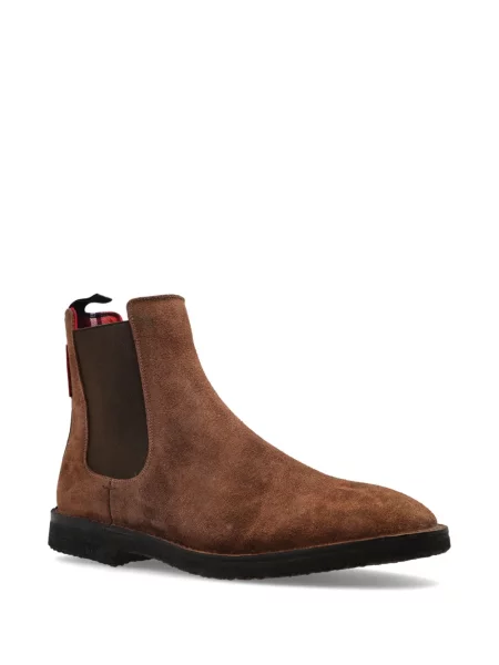 Botine chelsea Dsquared2 din piele maro
