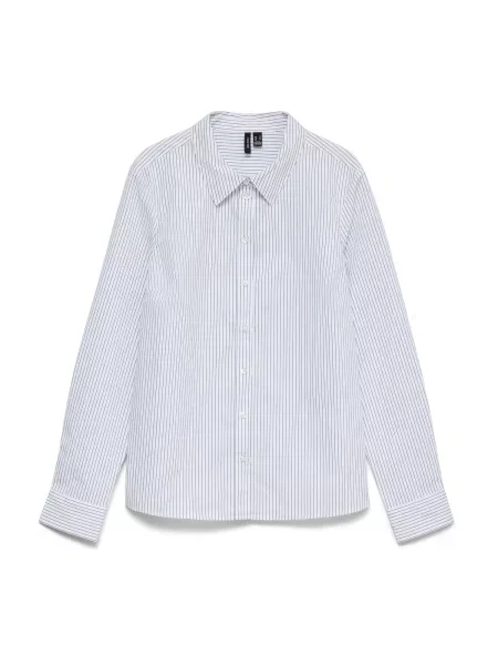 VERO MODA Bluză negru alb