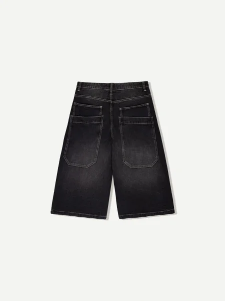 Bershka Jeans denim negru
