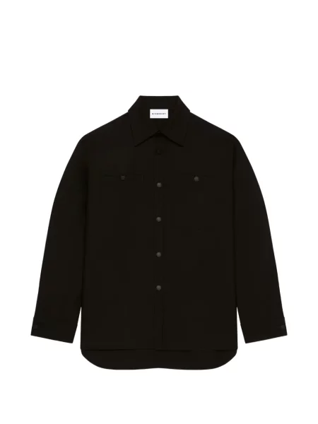 Cămașă Givenchy de flanelă negru
