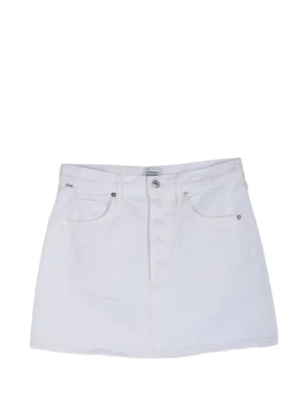 Fusta mini Citizens Of Humanity alb