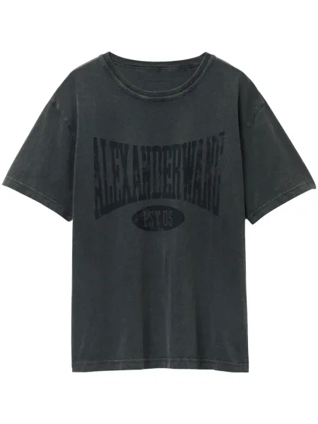 Tricou Alexander Wang cu imagine negru