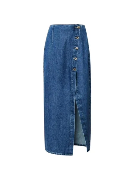 Fustă din denim Pepe Jeans albastru